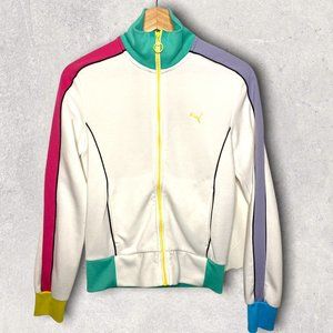 Puma Sport Lifestyle Colorblock Pastel Multi-color Track Jacket